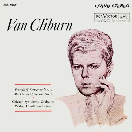 Van Cliburn Prokofiev & MacDowell Concerto No. 3 & No. 2 200g LP 1
