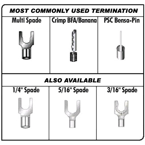 AudioQuest Type 4 Speaker Cables (8 Feet, Banana Termination) 2