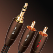 AudioQuest Big Sur 1.0M Mini Plug/RCA Interconnect Cable 1