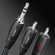 AudioQuest Sydney 2.0M Mini Plug/RCA Interconnect Cable 1