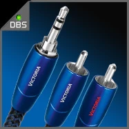 AudioQuest Victoria 1.0M Mini Plug/RCA Interconnect Cable 1