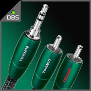 AudioQuest Yosemite 1.0M Mini Plug/RCA Interconnect Cable 1