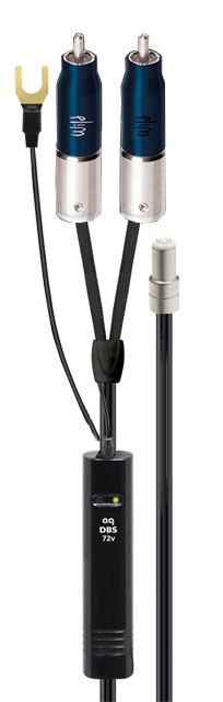 AudioQuest Wild LP Tonearm Cable with 72v DBS (2m) Straight Din to RCA 1