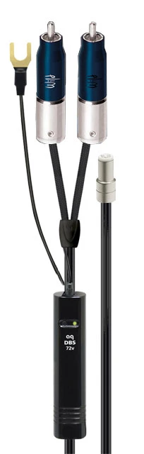 AudioQuest Wild LP Tonearm Cable with 72v DBS (2m) Straight Din to RCA 1