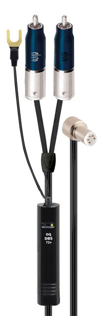 AudioQuest Wild LP Tonearm Cable with 72v DBS (2m) 90º Din to RCA 1