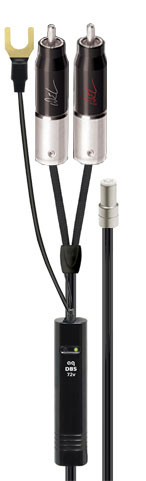 AudioQuest WEL Signature Tonearm Cable with 72v DBS (2.0m) Straight Din to RCA 1