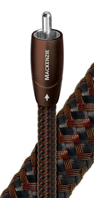 AudioQuest Mackenzie 2.0M Pair RCA Interconnect Cable 1