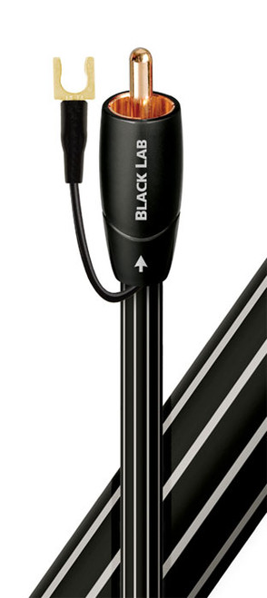 AudioQuest Black Lab 2.0M RCA Subwoofer Cable 1