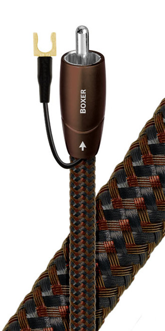 AudioQuest Boxer 5.0M RCA Subwoofer Cable 1