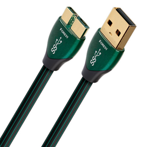 AudioQuest Forest USB Cable USB 3.0 A-USB 3.0 Micro 0.75M 1