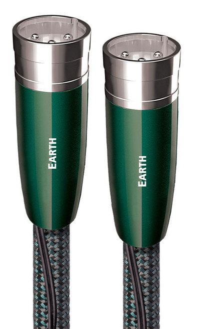AudioQuest Earth 1.0M Pair XLR Interconnect Cable 1
