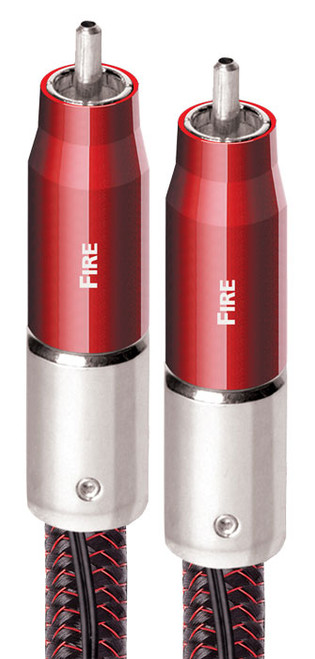 AudioQuest Fire 0.5M Pair RCA Interconnect Cable 1