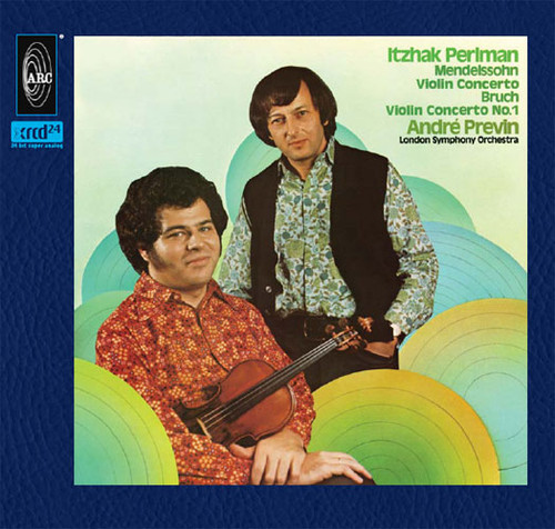 Itzhak Perlman & Andre Previn Mendelssohn & Bruch Violin Concertos XRCD24 1