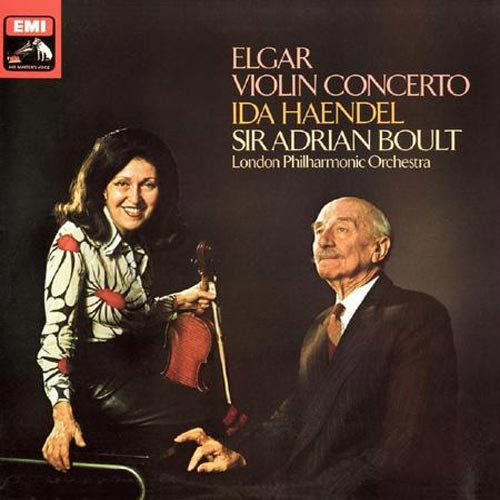 Ida Haendel  Elgar Violin Concerto 180g LP 1