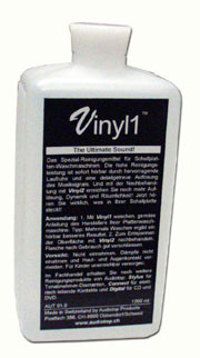 Audiotop Vinyl1 Record Cleaning Fluid (1 Quart) 1