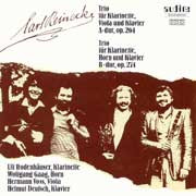 Carl Reinecke Trios For Clarinet, Viola, Piano & Horn CD 1