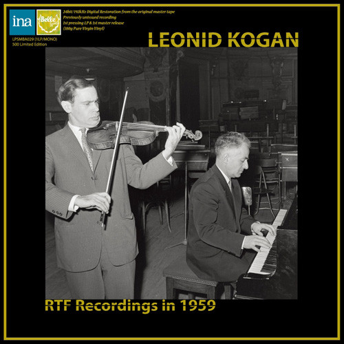 Leonid Kogan RTF Recordings in 1959 180g Japanese Import LP (Mono) 1