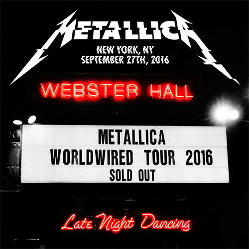 Metallica Live at Webster Hall, New York September 27, 2016 3LP 1