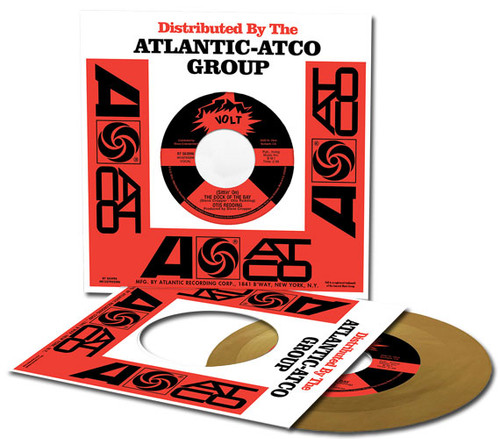 Otis Redding Sittin' On the Dock of The Bay 7" Vinyl (Gold Vinyl) 1