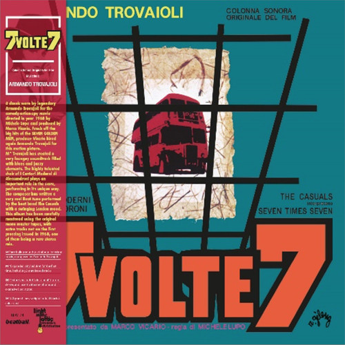 Armando Trovajoli 7 Volte 7 Soundtrack 180g Import LP (Orange Vinyl) 1