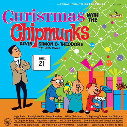 Chipmunks Christmas with the Chipmunks LP 1