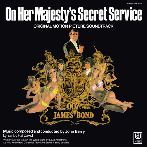 James Bond: On Her Majesty's Secret Service Soundtrack 180g LP 1