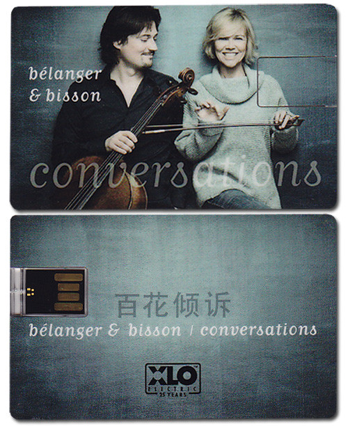 Vincent Belanger & Anne Bisson Conversations USB Card 1