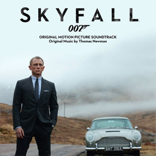 Thomas Newman James Bond: Skyfall Soundtrack Numbered Limited Edition 2LP (Gold & Black Vinyl) 1