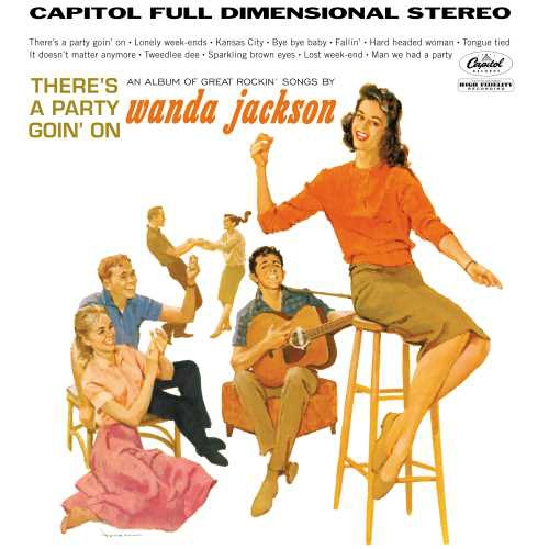 Wanda Jackson There's A Party Goin' On LP 1