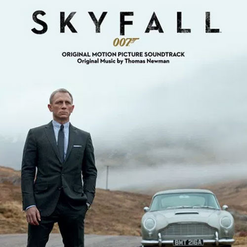 Thomas Newman James Bond: Skyfall Soundtrack Numbered Limited Edition 2LP (White & Red Splatter Vinyl) 2