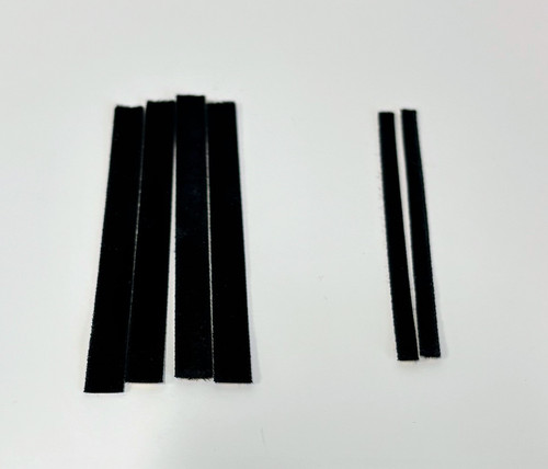 Clearaudio Double Matrix Pro Sonic Microfabric Pads (4 Wide & 2 Thin Strips) 1