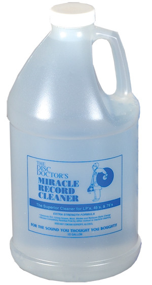 The Disc Doctor's Miracle Record Cleaner Record Cleaning Fluid (1/2 Gallon) 1