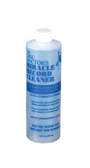 The Disc Doctor's Miracle Record Cleaner Record Cleaning Fluid (16 Ounces) 1