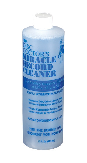 The Disc Doctor's Miracle Record Cleaner Record Cleaning Fluid (32 Ounces) 1