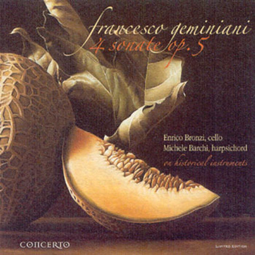 Geminiani/4 Sonatas Op. 5 Numbered Limited Edition 180g LP 1