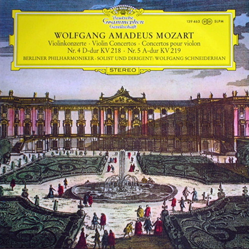 Mozart Violinkonzerte No. 4 & No. 5 180g LP 1