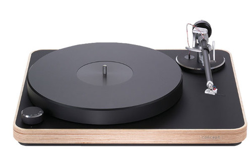 Clearaudio Concept Wood Turntable & Satisfy Black Tonearm 1