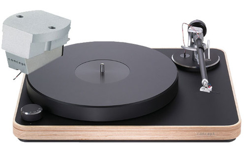 Clearaudio Concept Wood Turntable, Concept V2 MM Cartridge & Satisfy Black Tonearm Combo