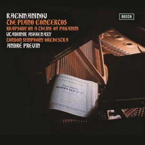Rachmaninov & Paganini The Piano Concertos; Rhapsody On a Theme by Paganini 180g 3LP Box Set 1