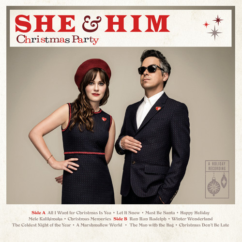 She & Him Christmas Party LP 1