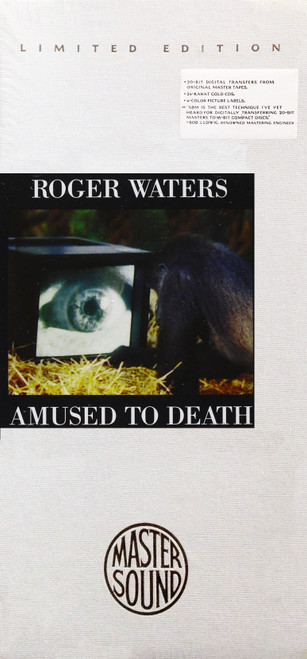 Roger Waters Amused To Death Gold CD (Long Box) 1