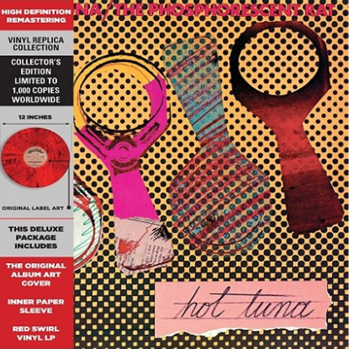 Hot Tuna The Phosphorescent Rat LP (Red Swirl Vinyl) 1