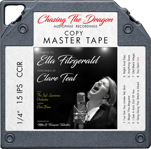 Clare Teal with the Syd Lawrence Orchestra A Tribute to Ella Fitzgerald Master Quality Reel To Reel Tape 1