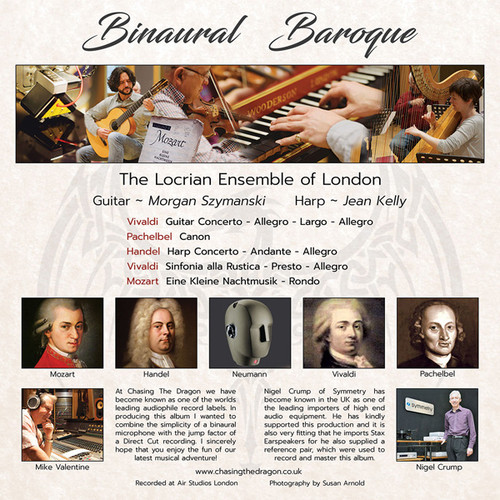 Binaural Baroque: World's Finest Binaural Direct Cut Recording 180g Binaural Import LP 2