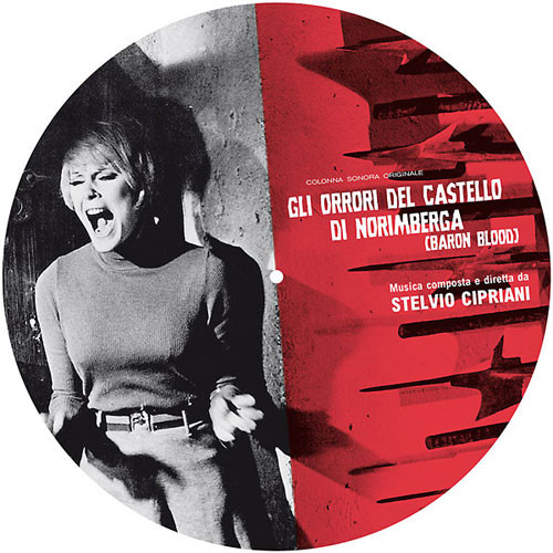 Stelvio Cipriani Gli Orrori Del Castello Di Norimberga (Baron Blood) Soundtrack LP (Picture Disc) 1