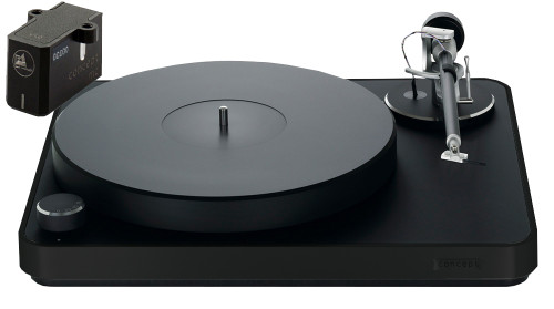 Clearaudio Concept Black Turntable, Concept MC Cartridge & Concept Tonearm Combo 1