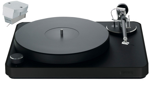 Clearaudio Concept Black Turntable, Concept V2 MM Cartridge & Satisfy Tonearm Combo 1