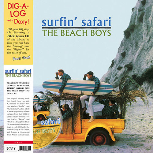 The Beach Boys Surfin' Safari 180g LP & CD 1