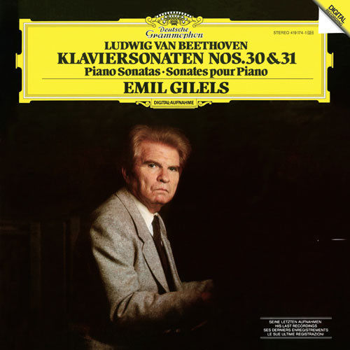 Beethoven Piano Sonata No. 30 & 31 180g Import LP