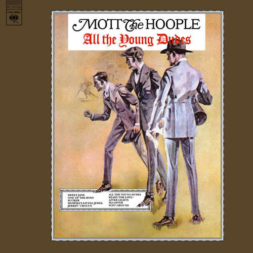 Mott The Hoople All The Young Dudes Numbered Limited Edition 200g LP (Black Vinyl) 1